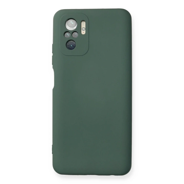 Newface Xiaomi Redmi Note 10 Kılıf Nano içi Kadife Silikon