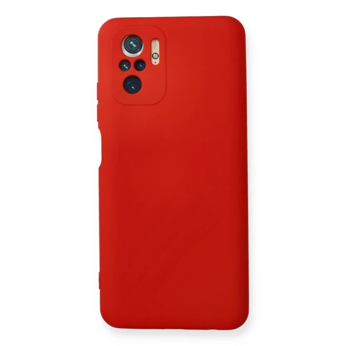 Newface Xiaomi Redmi Note 10 Kılıf Nano içi Kadife Silikon
