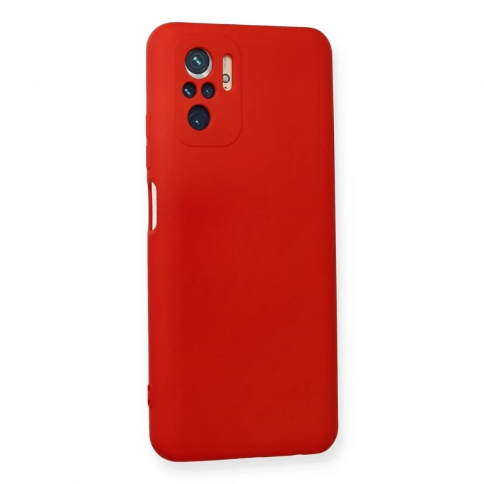 Newface Xiaomi Redmi Note 10 Kılıf Nano içi Kadife Silikon