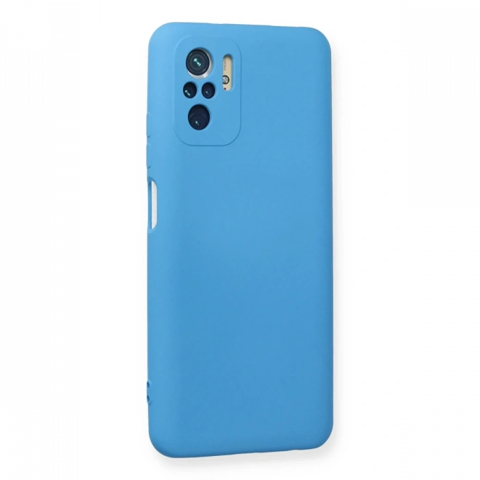 Newface Xiaomi Redmi Note 10 Kılıf Nano içi Kadife Silikon