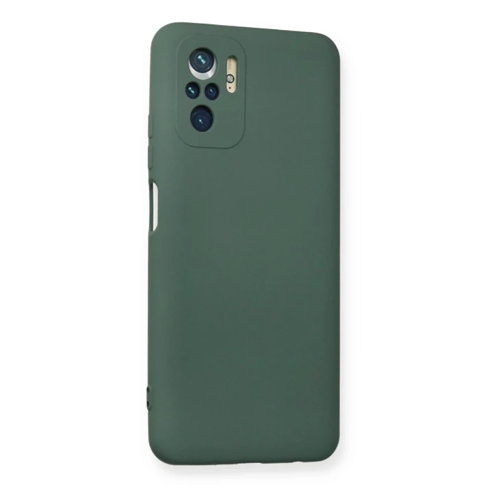 Newface Xiaomi Redmi Note 10 Kılıf Nano içi Kadife Silikon