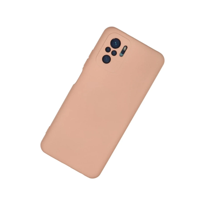 Newface Xiaomi Redmi Note 10 Kılıf Nano içi Kadife Silikon