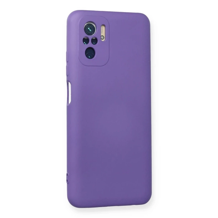Newface Xiaomi Redmi Note 10 Kılıf Nano içi Kadife Silikon