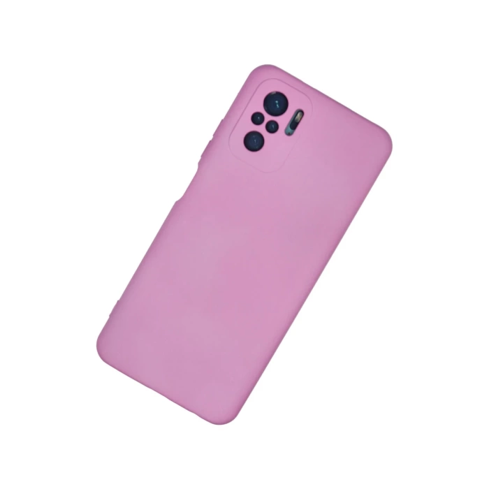 Newface Xiaomi Redmi Note 10 Kılıf Nano içi Kadife Silikon