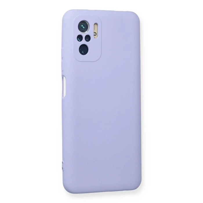 Newface Xiaomi Redmi Note 10 Kılıf Nano içi Kadife Silikon