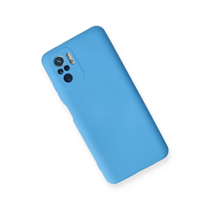 Newface Xiaomi Redmi Note 10 Kılıf Nano içi Kadife Silikon