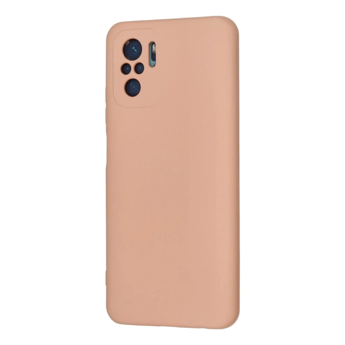 Newface Xiaomi Redmi Note 10 Kılıf Nano içi Kadife Silikon