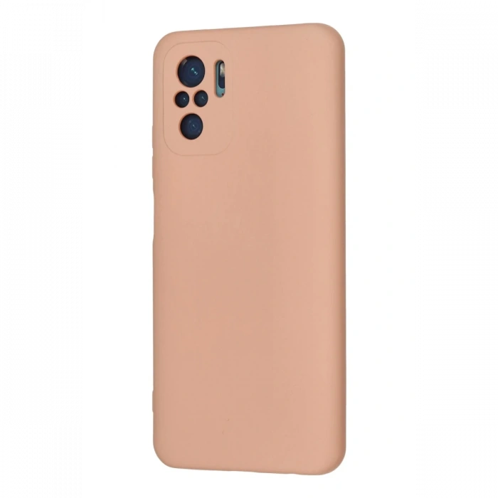 Newface Xiaomi Redmi Note 10 Kılıf Nano içi Kadife Silikon