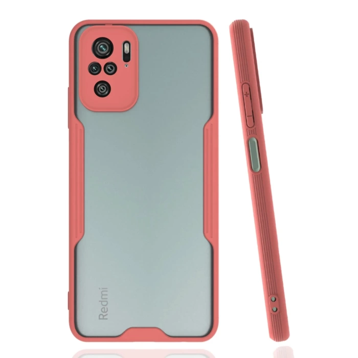 Newface Xiaomi Redmi Note 10 Kılıf Platin Silikon