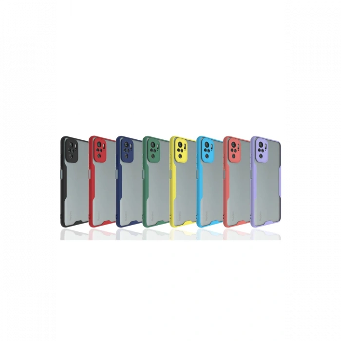 Newface Xiaomi Redmi Note 10 Kılıf Platin Silikon