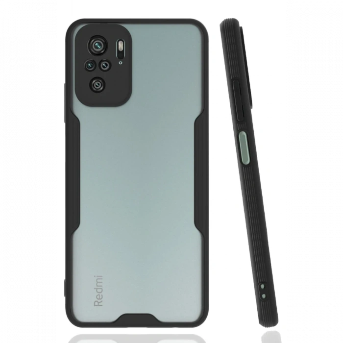 Newface Xiaomi Redmi Note 10 Kılıf Platin Silikon