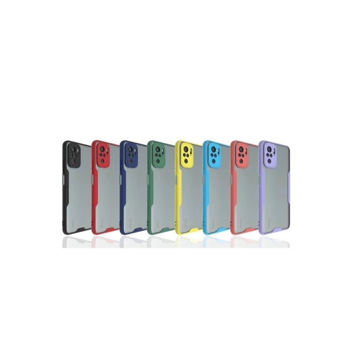 Newface Xiaomi Redmi Note 10 Kılıf Platin Silikon