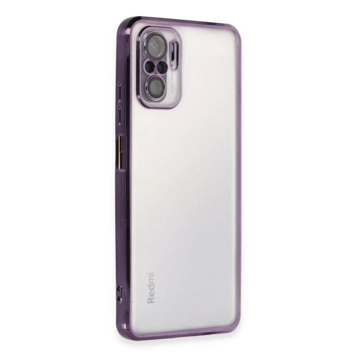 Newface Xiaomi Redmi Note 10 Kılıf Razer Lensli Silikon