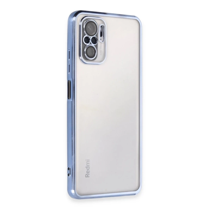 Newface Xiaomi Redmi Note 10 Kılıf Razer Lensli Silikon