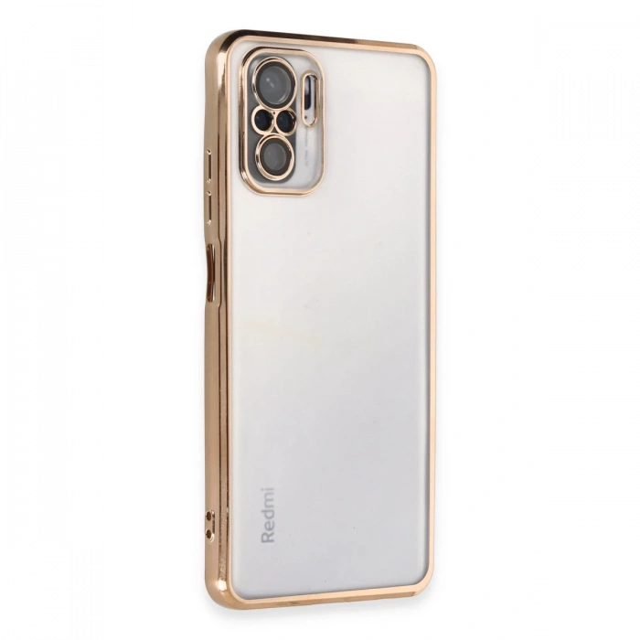 Newface Xiaomi Redmi Note 10 Kılıf Razer Lensli Silikon