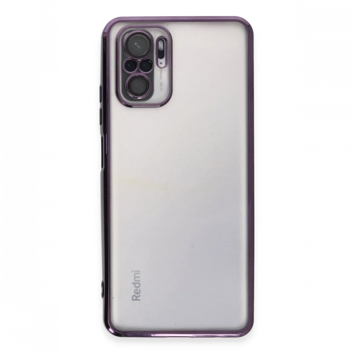 Newface Xiaomi Redmi Note 10 Kılıf Razer Lensli Silikon