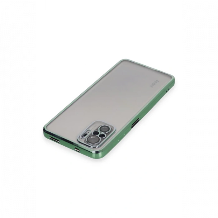 Newface Xiaomi Redmi Note 10 Kılıf Razer Lensli Silikon