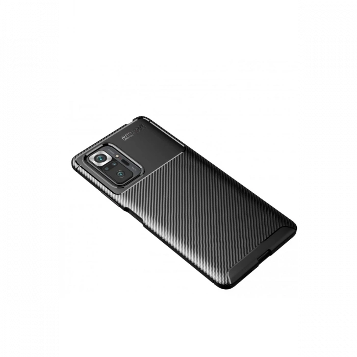 Newface Xiaomi Redmi Note 10 Pro Kılıf Auto Focus Karbon Kapak