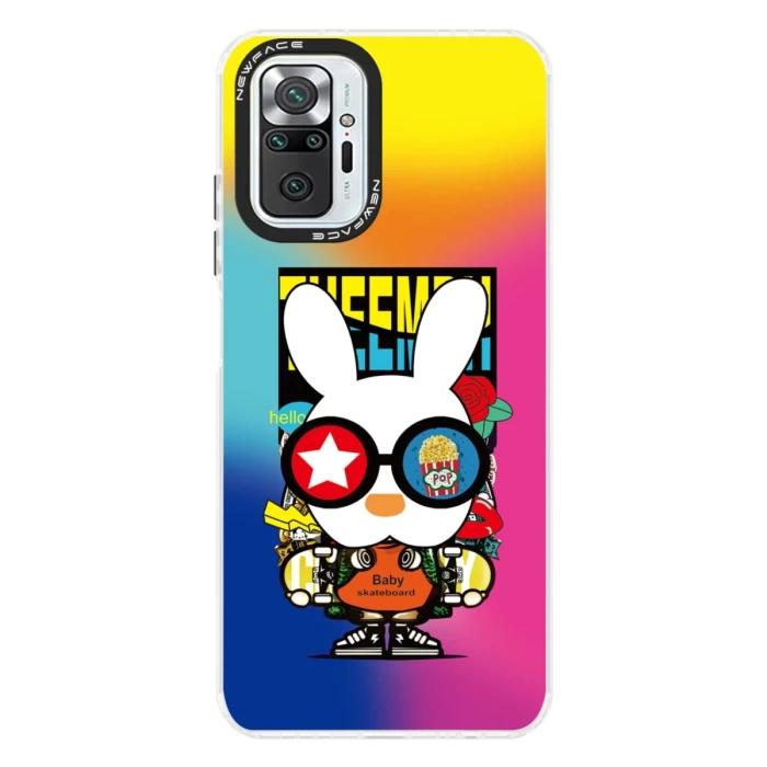 Newface Xiaomi Redmi Note 10 Pro Kılıf Estoril Desenli Kapak