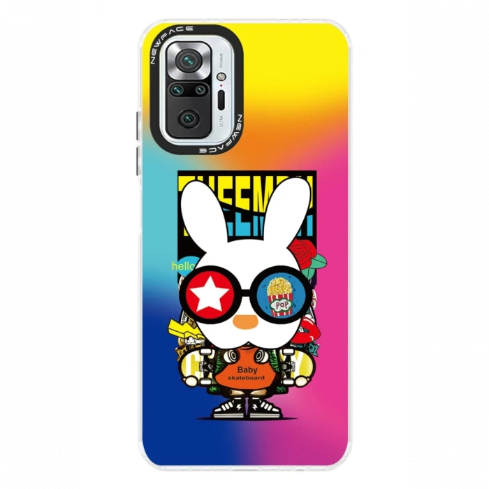 Newface Xiaomi Redmi Note 10 Pro Kılıf Estoril Desenli Kapak