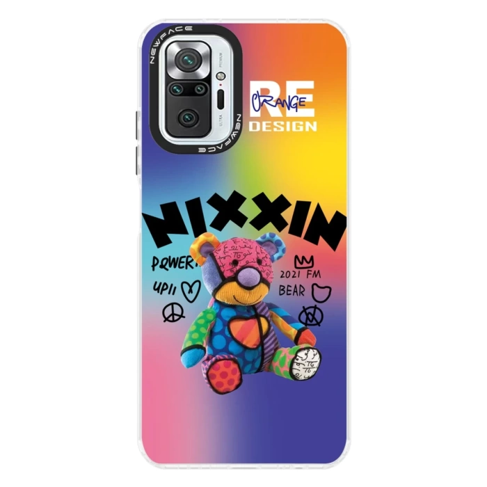 Newface Xiaomi Redmi Note 10 Pro Kılıf Estoril Desenli Kapak