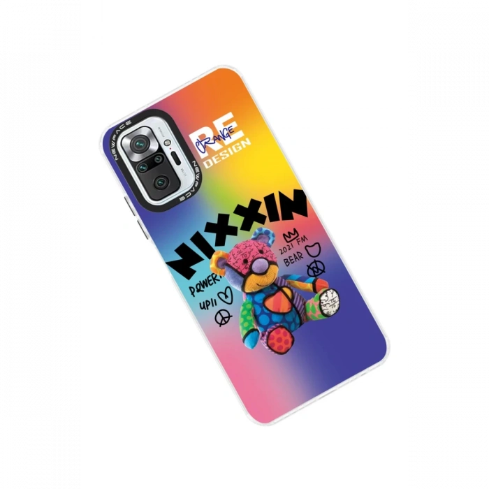 Newface Xiaomi Redmi Note 10 Pro Kılıf Estoril Desenli Kapak