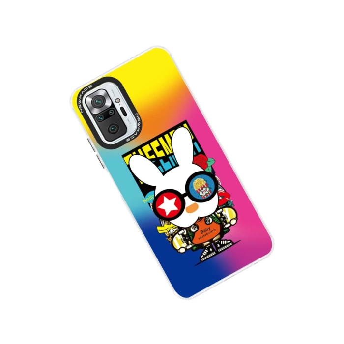 Newface Xiaomi Redmi Note 10 Pro Kılıf Estoril Desenli Kapak