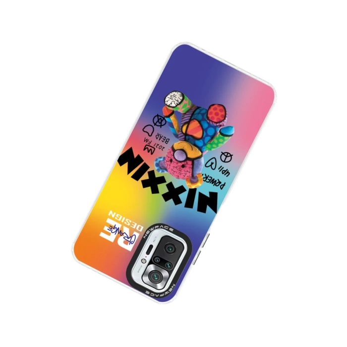 Newface Xiaomi Redmi Note 10 Pro Kılıf Estoril Desenli Kapak