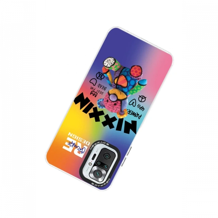 Newface Xiaomi Redmi Note 10 Pro Kılıf Estoril Desenli Kapak