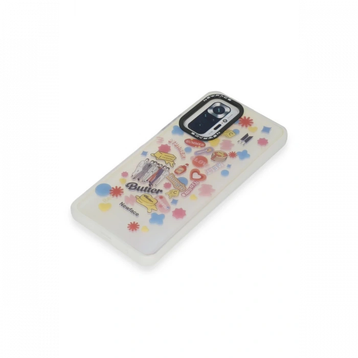 Newface Xiaomi Redmi Note 10 Pro Kılıf Estoril Desenli Kapak