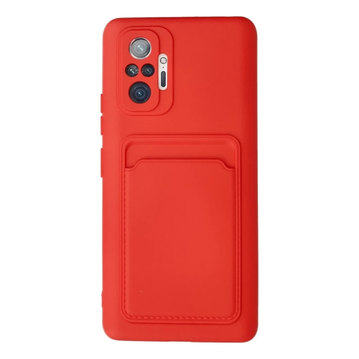 Newface Xiaomi Redmi Note 10 Pro Kılıf Kelvin Kartvizitli Silikon