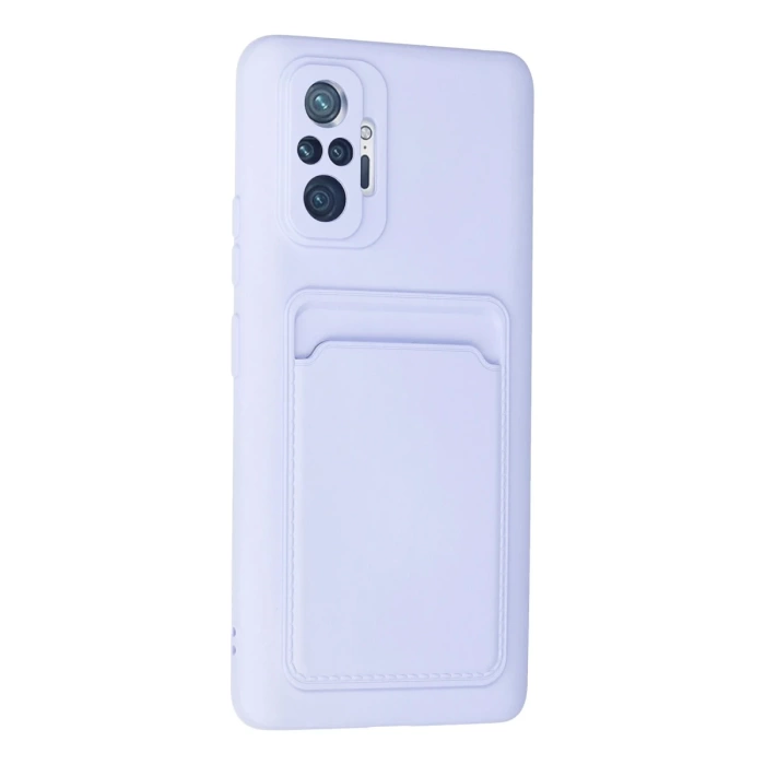 Newface Xiaomi Redmi Note 10 Pro Kılıf Kelvin Kartvizitli Silikon