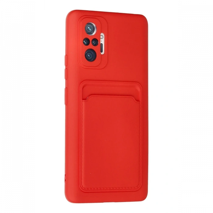 Newface Xiaomi Redmi Note 10 Pro Kılıf Kelvin Kartvizitli Silikon