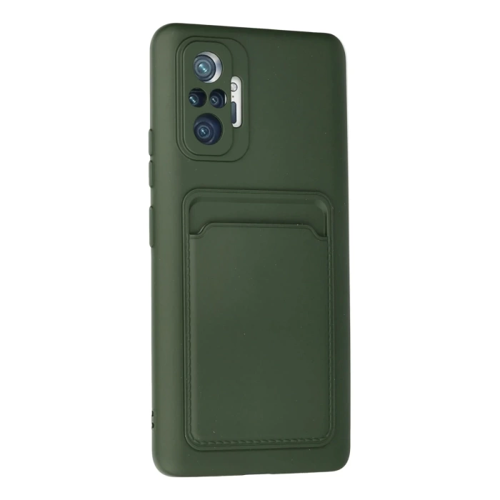 Newface Xiaomi Redmi Note 10 Pro Kılıf Kelvin Kartvizitli Silikon