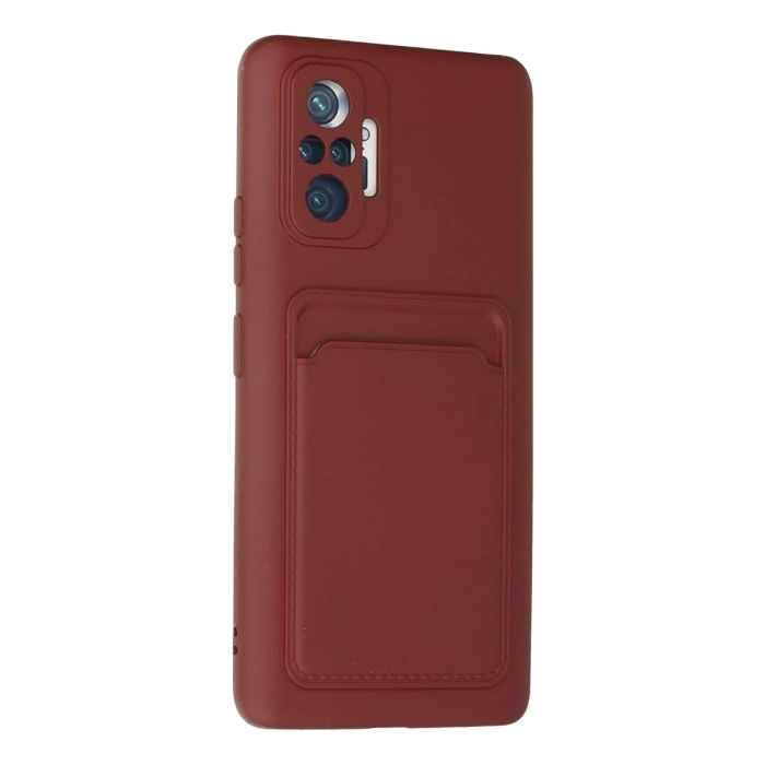Newface Xiaomi Redmi Note 10 Pro Kılıf Kelvin Kartvizitli Silikon