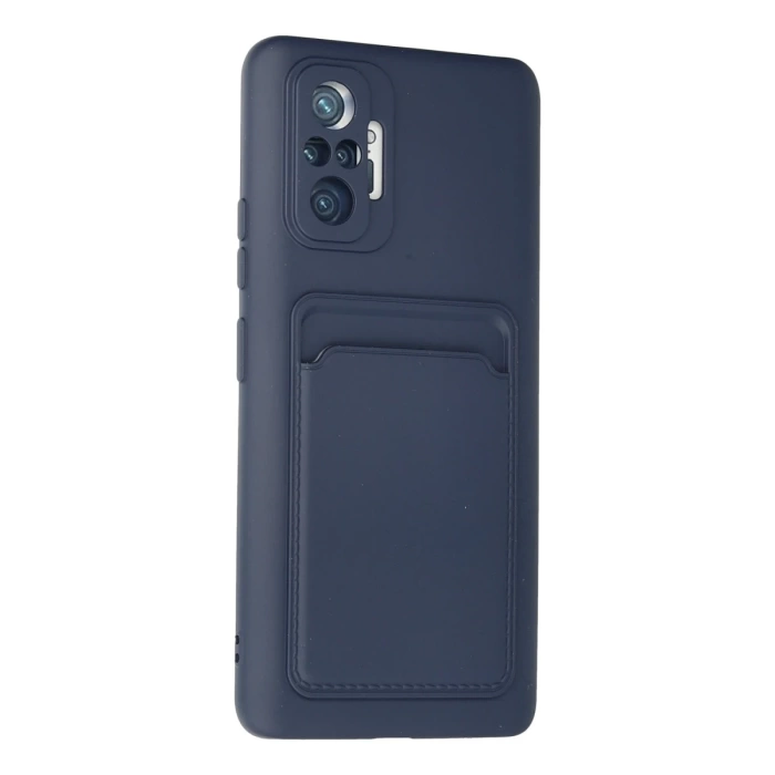 Newface Xiaomi Redmi Note 10 Pro Kılıf Kelvin Kartvizitli Silikon