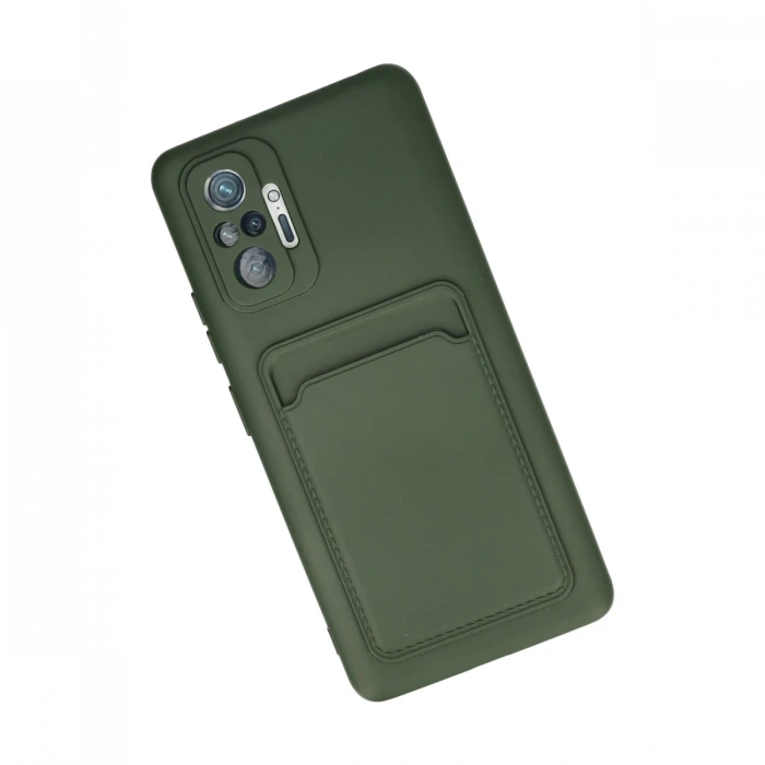 Newface Xiaomi Redmi Note 10 Pro Kılıf Kelvin Kartvizitli Silikon