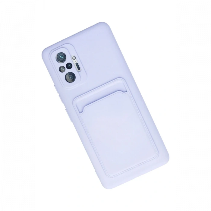 Newface Xiaomi Redmi Note 10 Pro Kılıf Kelvin Kartvizitli Silikon
