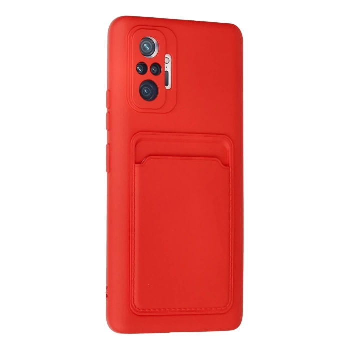 Newface Xiaomi Redmi Note 10 Pro Kılıf Kelvin Kartvizitli Silikon