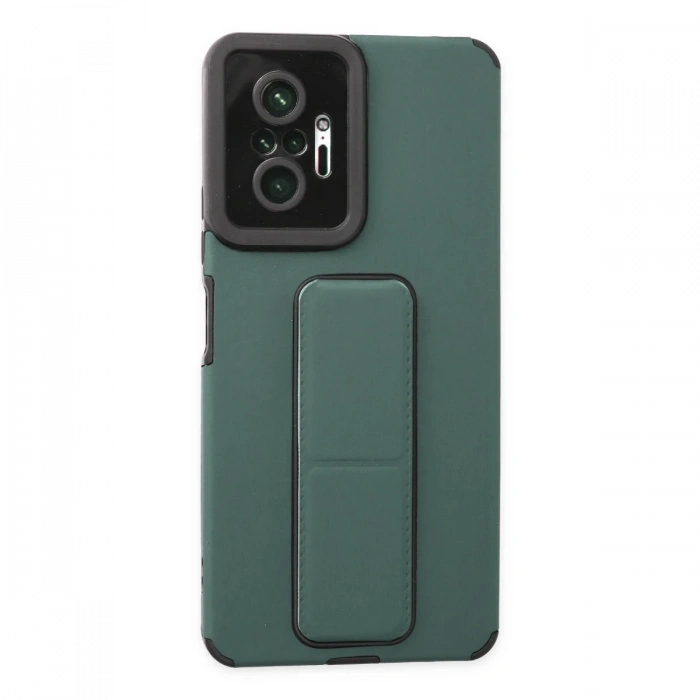 Newface Xiaomi Redmi Note 10 Pro Kılıf Mega Standlı Silikon