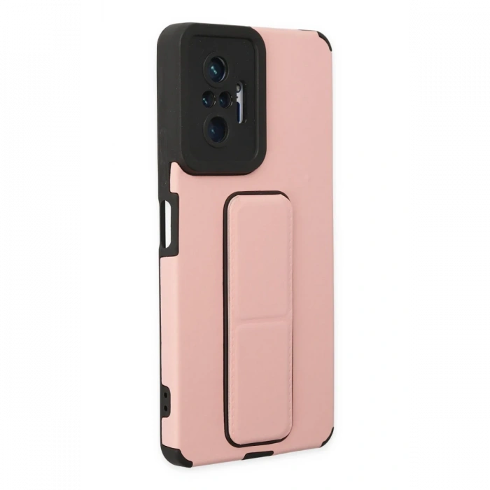 Newface Xiaomi Redmi Note 10 Pro Kılıf Mega Standlı Silikon
