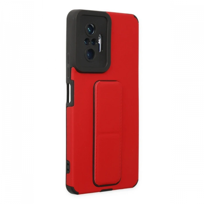 Newface Xiaomi Redmi Note 10 Pro Kılıf Mega Standlı Silikon
