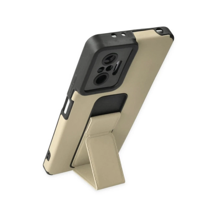 Newface Xiaomi Redmi Note 10 Pro Kılıf Mega Standlı Silikon