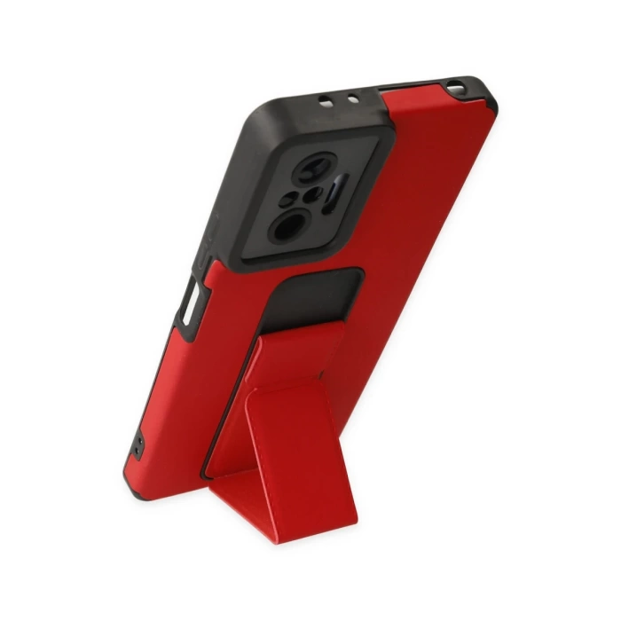 Newface Xiaomi Redmi Note 10 Pro Kılıf Mega Standlı Silikon