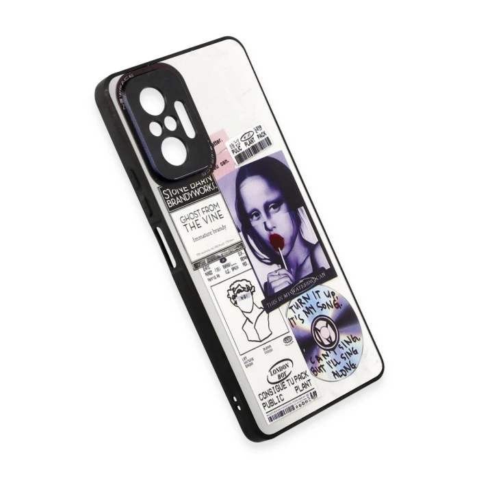 Newface Xiaomi Redmi Note 10 Pro Kılıf Mirror Desenli Kapak