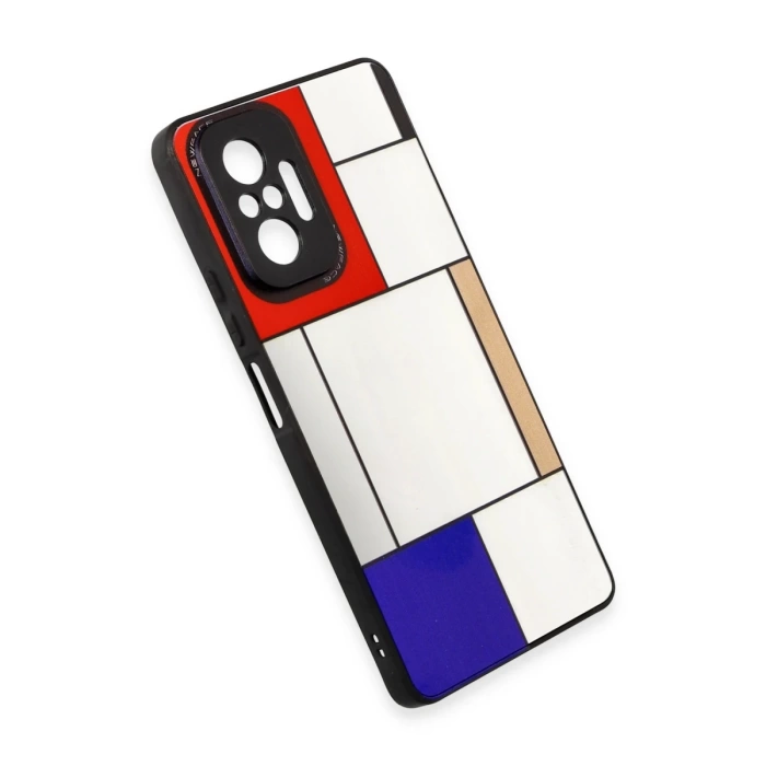 Newface Xiaomi Redmi Note 10 Pro Kılıf Mirror Desenli Kapak