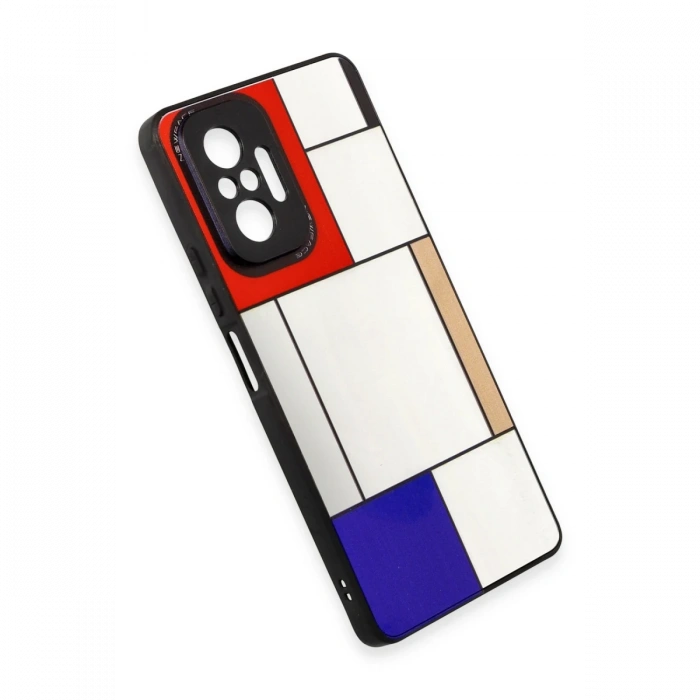 Newface Xiaomi Redmi Note 10 Pro Kılıf Mirror Desenli Kapak