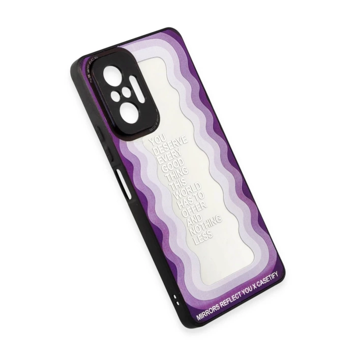 Newface Xiaomi Redmi Note 10 Pro Kılıf Mirror Desenli Kapak