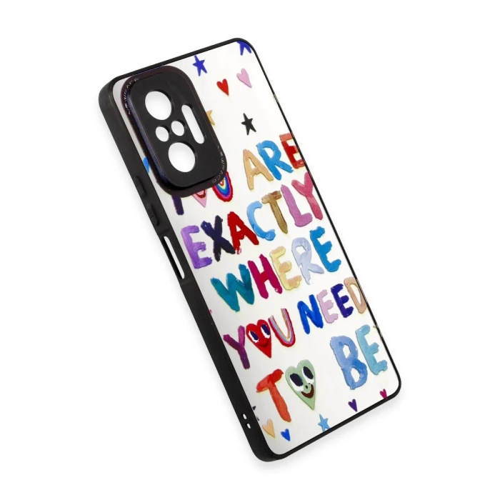 Newface Xiaomi Redmi Note 10 Pro Kılıf Mirror Desenli Kapak