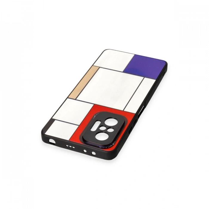 Newface Xiaomi Redmi Note 10 Pro Kılıf Mirror Desenli Kapak
